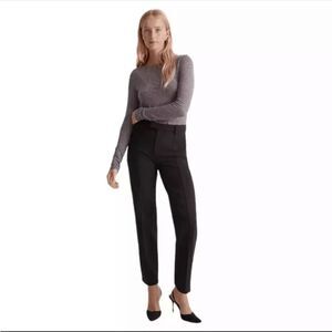 Madewell The Fairbanks Pant Womens Size 4 Black
